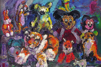 Мягкая игрушка. 2013. Холст, масло. 78х99